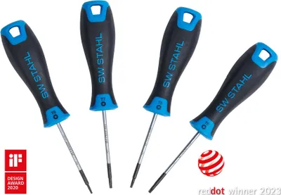 Produktbild von SW-Stahl 32813L Schraubendrehersatz, T-Profil, 4-teilig