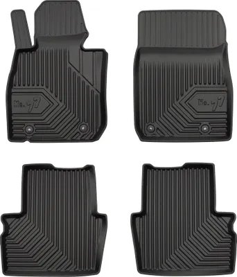 Image de Tapis de Sol de Voiture No.77 pour Mazda CX-3 2014-2021 Supérieur TPE Noir 4Pcs