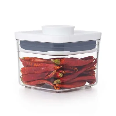 Zdjęcie produktu dla OXO POP Good Grips 0,4 l - mały kwadratowy - hermetyczny, do układania w stosy