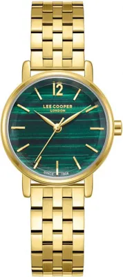 Image de Montre pour femme LEE COOPER LC08297.170 verte tendance