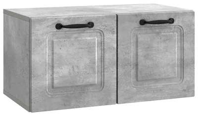 Produktbild von Wandmontierter TV-Schrank Betongrau 59,5 x 31 x 30 cm
