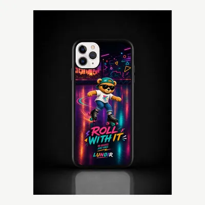 Imagen del producto de Funda para iPhone 11 Pro Max, carcasa protectora para teléfono móvil con diseño de patineta – LUNØIR ©