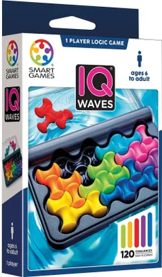 Produktbild von SmartGames IQ Waves, Box-Puzzle, 7 Jahr(e)