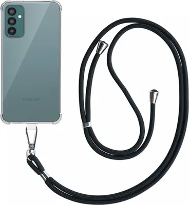 Image de Smartphonica étui pour téléphone Samsung
Galaxy M23 Transparent Antichoc avec Lanière Universelle Détachable pour Téléphone
- Coque arrière en silicone antichoc avec dragonne