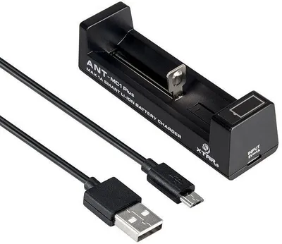 Produktbild von Xtar ANT MC1 Plus Li-Ion-Ladegerät für 18650-Akkus, micro USB-B