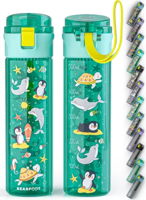 Produktbild von Trinkflasche Kinder, leichte Wasserflasche - Ozen mint