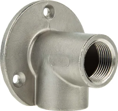 Produktbild von tecuro Wandwinkel 90° Edelstahl V2A (AISI 304) IG/IG 3/4 Zoll