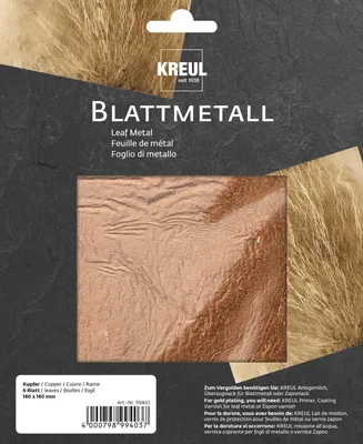 Obrázek produktu pro Blattmetall Kupferfarben Art Deco