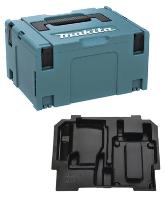 Image de Coffret MAKITA MAKPAC 3 + embouti DJV180/182 (837639-4)