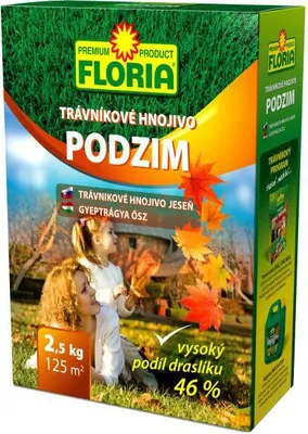 Obrázok produktu pre Agro Floria podzimní trávníkové hnojivo 2.5kg