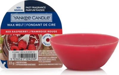 Produktbild von Yankee Candle „Red Raspberry“ - neues Duftwachs zum Schmelzen