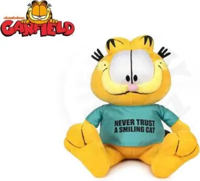 Obrázek produktu pro Garfield - Nikdy nevěř usměvavému kocourovi 28 cm plyšový sedící