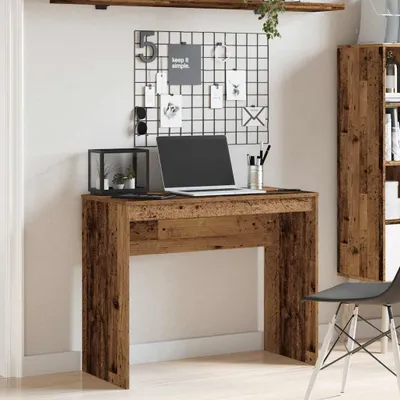 Obrázok produktu pre vidaXL Písací stôl vzhľad starého dreva 90x40x72 cm materiál na báze dreva