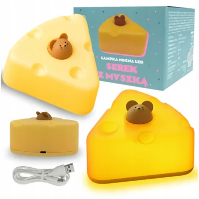 Image de Veilleuse LED Cheese avec souris