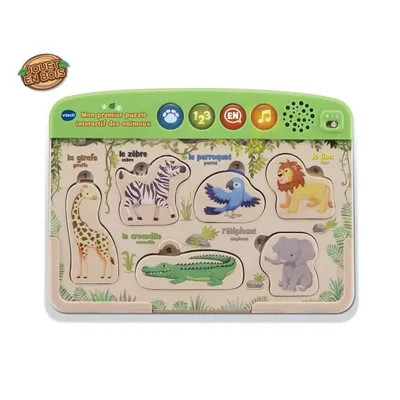 Obrázek produktu pro Puzzle Vtech Baby, lemn, pentru bebelusi