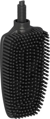 Produktbild von Famanu Toilettenbürste mit Ersatzbürste und Ersatzbürstenkopf - Silikon, kompakt, antibakteriell