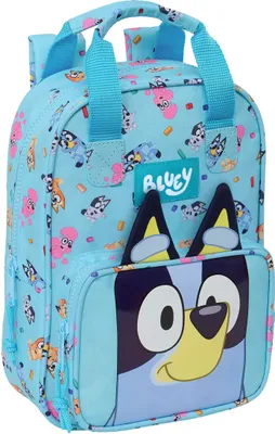 Obrázek produktu pro Školní batoh Bluey nebesky modrý 20 x 28 x 8 cm