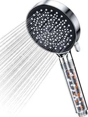 Obrázek produktu pro Wellness sprchová hlavice – ruční sprcha – vysokotlaká – nerezová ocel – spa – ekologická