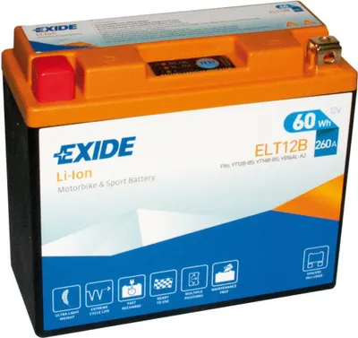 Produktbild von EXIDE Motorbike & Sport Batteries-Li-Ion Starterbatterie 12V 5Ah 260A/EN Motorrad Batterie