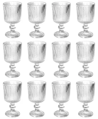 Produktbild von Teelichthalter "Kelch" 12er Set. Ø5,5 x 10cm. Windlicht Teelichtglas