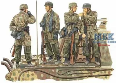 Obrázok produktu pre DRAGON 6143 3. divízia výsadkárov (Ardeny 1944)