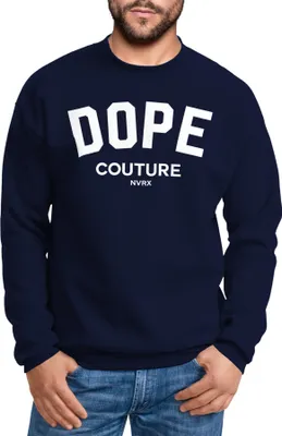 Produktbild von Sweatshirt Herren DOPE COUTURE Rundhals-Pullover Neverless® navy 3XL