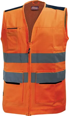 Produktbild von U-Power Weste Smart, Farbe:orange fluo, Größe:S
