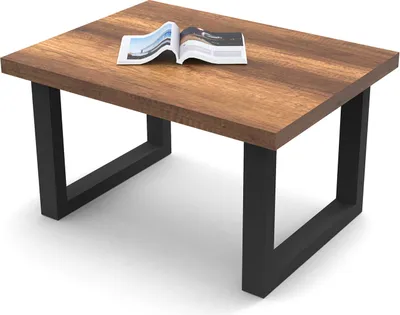 Obrázek produktu pro Skye Decor, Mn02-Ba, konferenční stolek, ořech, 100 % MELAMÍNEM POVLÁKNĚNÁ DESKA, 80 x 60 x 43 cm