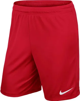 Produktbild von Nike - Park II Knit Short - Czerwone spodenki piłkarskie