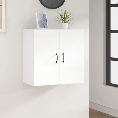 Image de vidaXL Armoire murale blanc 60x31x60 cm Bois composite