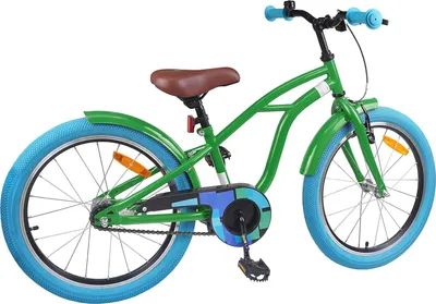 Produktbild von (Robust Möbel)Kinderfahrrad - CLORIS - 6-9 Jahre - Mädchenfahrrad - 20 Zoll für 6-11 Jahre alt Grün - Jugend- & Kinderfahrräder DEMöbel6052005