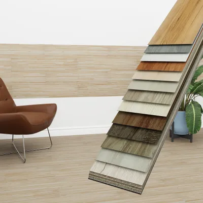Produktbild von HEXIM Vinyldielen 0,97m² selbstklebend PVC Wandverkleidung Bodenbelag Holzoptik 91x15cm Paneele für Wand & Boden Holzdielen beige (7 Dielen Honey Maple - 6301-13)