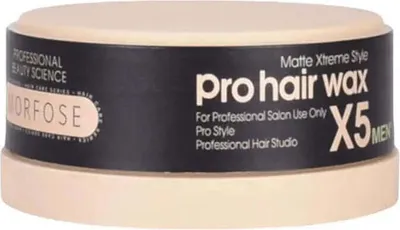 Produktbild von Morfose Pro Hair Wax X5 Men Matte Xtreme Style 150 ml