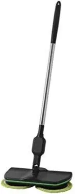 Produktbild von Famanu Elektrischer Wischmopp - Doppelseitig waschbar, 135 cm, Grün