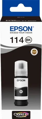 Obrázok produktu pre Epson 114, Originál, Čierna, Epson, ET-8500, Štandardná výťažnosť, 70 ml