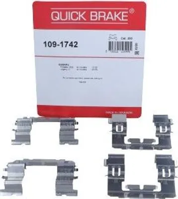 Image de QUICK BRAKE kit de plaquettes de frein 109-1742