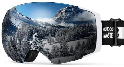 Produktbild von OutdoorMaster PRO Skibrille, OTG Schneebrille mit Wechselglas