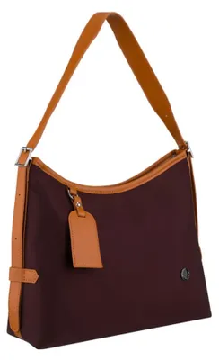 Obrázek produktu pro Peterson Dámská crossbody kabelka z polyesteru a  bordová 37 cm