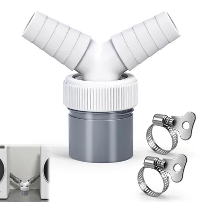 Y-Adapter Abwasserschlauch 40 mm für Waschmaschine & Geschirrspüler