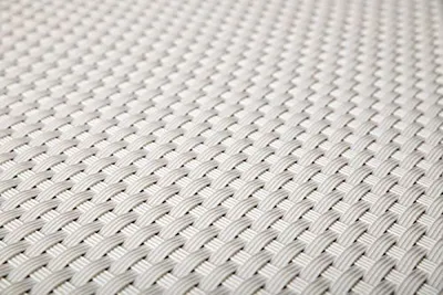 Produktbild von Sellon24® Balkonverkleidung Sichtschutz Balkonsichtschutz Polyrattan Balkonbespannung Sichtschutzmatte Windschutz Zaunblende Rattan RD07 Weiß 90 cm hoch
