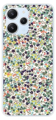 Image de 1001Coques - Coque silicone compatible avec Xiaomi Redmi 12 4G Redmi 12 5G - Motif liberty wiltshire vert - Design original imprimé en France