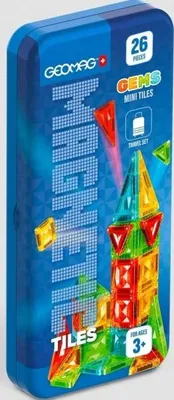 Produktbild von Magnetische Bausteine Mini – Reiseedition – Geomag