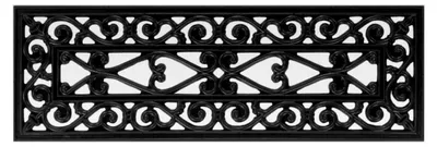 Produktbild von Stufenmatten 10 Stück, Antirutschmatte für Treppen, rechteckige Gummimatte in Schwarz