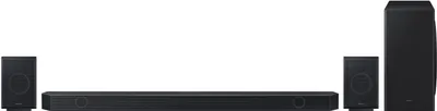 Zdjęcie produktu dla Samsung HW-Q930D, 9.1.4 kan., Dolby Atmos, Dolby Digital Plus, Dolby TrueHD, Adaptacyjny, Game Pro, Standardowy, Rozszerzenie dźwięku przestrzennego, Bezprzewodowy, Czarny, High Dynamic Range 10+ (HDR10 Plus)