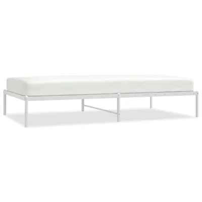 Zdjęcie produktu dla Metalowa Rama Łóżka, Biała, 107X203 Cm Lumarko!