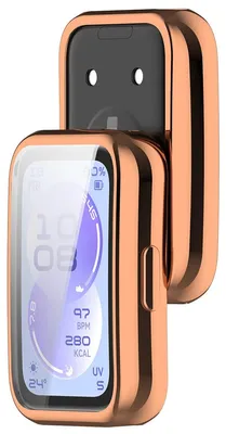 Produktbild von Schutzhülle für Huawei Band 11, Bizon Case Watch Felipe, Rosegold