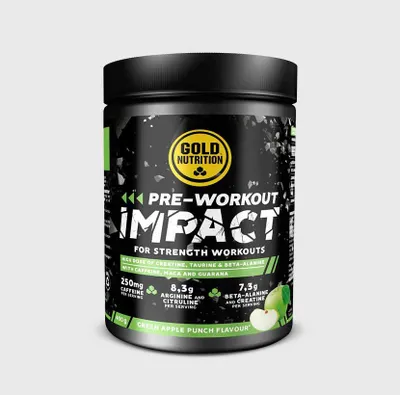 Obrázok produktu pre Gold Nutrition  Pre-Workout Impact, zelené jablko