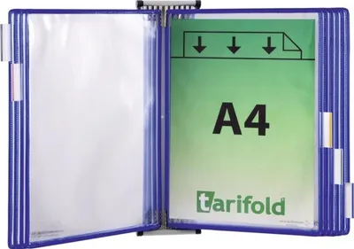 Obrázek produktu pro nástěnný držák tarifold 5 tabulí modrý - 416161