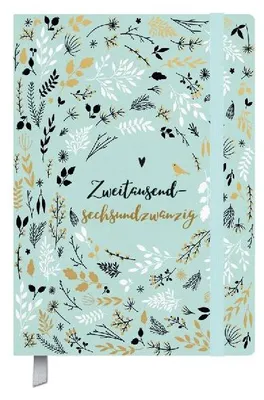 Produktbild von Terminkalender Campus Mint Flowers 18 Monate 2026/2027