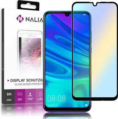 Obrázok produktu pre Ochranné sklo NALIA pre Huawei P smart 2019, 9H plnohodnotná ochranná fólia na displej